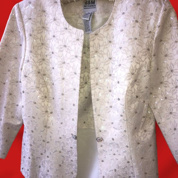 R & M Dress with Jacket Full Length New - Picture 8 of 13